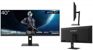 JAPANNEXTが40インチ、ウルトラワイド（3440x1440） 144Hzリフレッシュレート、90W USB給電に対応した ゲーミングモニターを発売