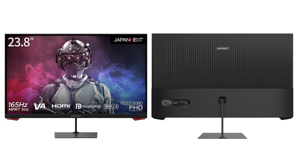 JAPANNEXTが23.8インチ VAパネル搭載 165Hz対応ゲーミングモニターを11月11日（金）に発売