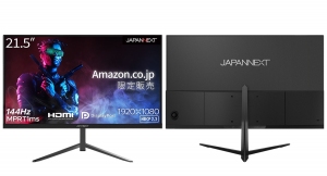 JAPANNEXTが21.5型フルHDパネル搭載、144Hz対応の ゲーミングモニター を11月16日(水)にAmazon限定で発売