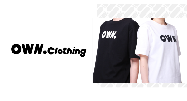 【OWN.Appの累計10万ダウンロード突破】「OWN.Clothing」の販売開始のお知らせ