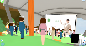 株式会社メタバーズ、メタバースサービス「CYZY SPACE」にて およそ1000人が同時接続可能な「大人数プラン」を6月15日より提供開始