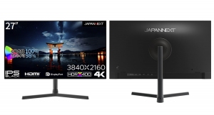 JAPANNEXTがIPS BLACKパネル採用27インチ4辺フレームレスデザインの4Kモニター「JN-27IPSB4FLUHDR」を12月22日(金)に発売