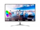JAPANNEXTがホワイトの本体カラーを採用した31.5インチ 4K(3840x2160)解像度の液晶モニターを44,980円で2月2日(金)に発売