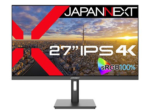 JAPANNEXTが27インチ IPSパネル搭載の4K液晶モニターを33,980円で3月15日(金)に発売