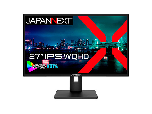 JAPANNEXTが27インチ IPSパネル搭載 WQHD解像度で昇降式多機能スタンド搭載の液晶モニターを26,980円で3月15日(金)に発売