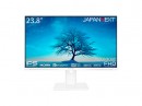 JAPANNEXTが23.8インチ USB-C給電に対応し昇降式スタンド搭載のホワイトカラーフルHD液晶モニターを23,480円で3月15日(金)に発売