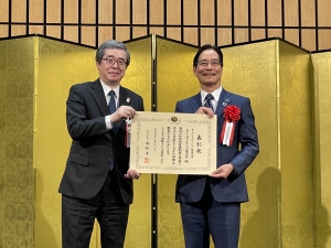「経済産業省 特許庁　知財功労賞」において特許庁長官表彰（オープンイノベーション推進企業）を受賞