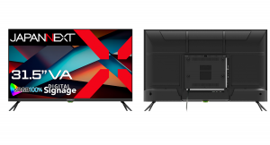 JAPANNEXTが31.5インチ VAパネル搭載 FWXGA(1366x768)解像度の液晶モニターを23,980円で4月19日(金)に発売