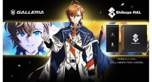 【GALLERIA】渋谷ハル　×　GALLERIAコラボモデル　限定購入特典壁紙をリニューアル　さらにA4クリアポスターが追加