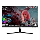 JAPANNEXTが27インチ 144Hzの高速リフレッシュレートに対応の４KゲーミングモニターをAmazon限定 59,980円で6月21日(金)に発売