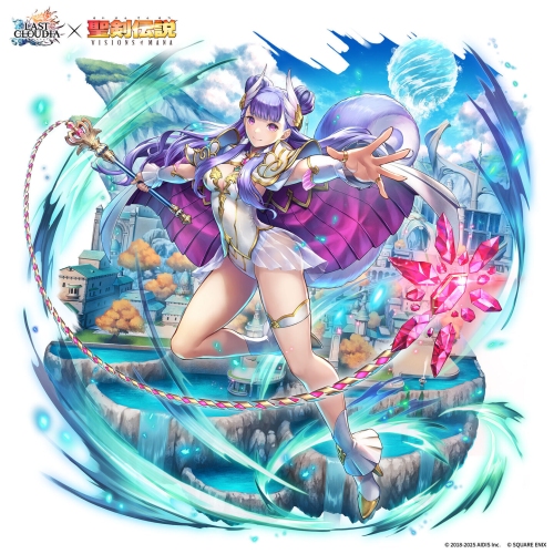 『ラストクラウディア』×『聖剣伝説 VISIONS of MANA』新ユニット「パルミナ」（CV:日笠陽子）登場!!