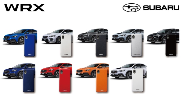 スバル『WRX』、『WRX STI』の実車カラーを再現したスマートフォンケースを発売！