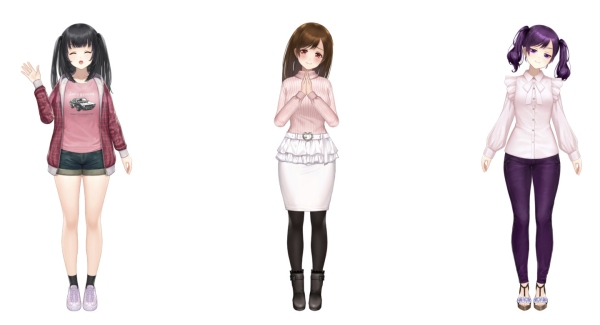 4月16日（水）よりFANZAライブチャットのバーチャル2Dアバターに新モーション追加！初回限定無料体験キャンペーン実施中