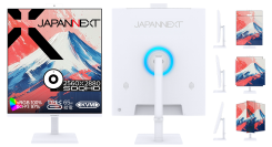 JAPANNEXTが27.6" SDQHD解像度 Webカメラ(5MP)内蔵の縦長(16:18)液晶モニターを109,800円で4月25日(金)に発売