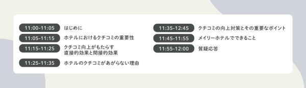 ホテルのためのクチコミマーケティング徹底解剖セミナーを開催