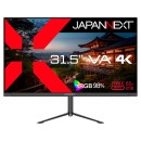JAPANNEXTが31.5インチ VAパネル採用 昇降式多機能スタンド搭載 USB-C給電の4K液晶モニターを49,980円で5月23日(金)に発売