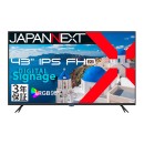JAPANNEXTが43インチ IPSパネル搭載 USB再生に対応した大型フルHD液晶モニターを39,980円で6月27日(金)に発売