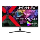 JAPANNEXTが31.5インチのVAパネルを搭載した4K液晶モニターを39,980円で7月11日(金)に発売