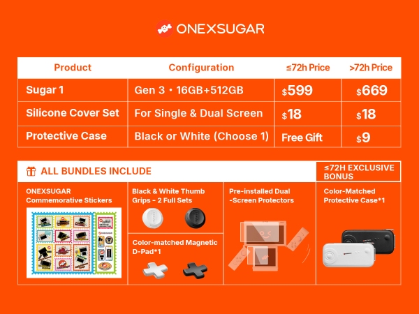 ONEXSUGAR誕生：世界初のデュアルスクリーン変形型Android搭載デバイス「SUGAR 1」が7月21日Indiegogoに登場！