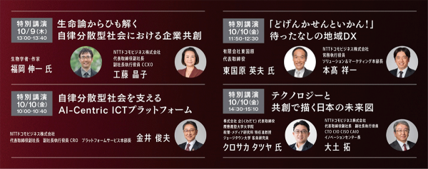ドコモグループの法人ビジネスイベント「NTT docomo Business Forum ’25」を開催