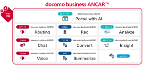 AIで顧客接点を進化させる新コミュニケーションサービス「docomo business ANCAR(TM)」を提供開始