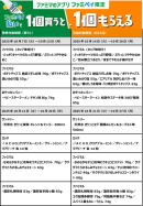 10月の値上げラッシュに対抗！ ファミペイ限定「1個買うと、1個もらえる」3週連続開催決定！ ～さらに140種類以上のクーポン配信で生活応援～