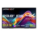 JAPANNEXTが23.8インチ IPSパネル USB-C(最大65W)給電が可能な大型4Kモバイルディスプレイを59,980円で11月21日(金)に発売
