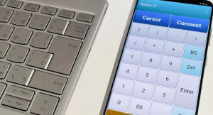 スマートフォンをPCのテンキー／タッチパッドにするアプリ「Rickey10」（リッキーテン）の画面を改良