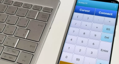 スマートフォンをPCのテンキー／タッチパッドにするアプリ「Rickey10」（リッキーテン）の画面を改良