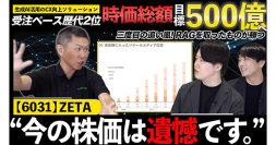 YouTubeチャンネル「1UP投資部屋」にてZETAの解説動画が公開〜今後の成長領域と最新動向を深掘り〜