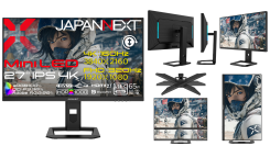 JAPANNEXTが27" IPSパネル Mini LEDバックライト採用 DFR対応の4Kゲーミングモニターを79,980円で1月29日(木)に発売