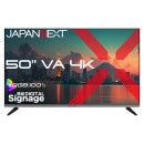JAPANNEXT が 50 インチ VA パネル搭載 USB メモリ再生対応の大型 4K 液晶モニターをAmazon限定 49,980円で2月5日(木)に発売