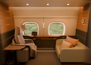 上級クラス座席(個室タイプ)イメージ