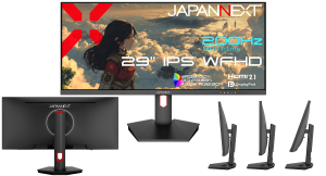 JAPANNEXTが29インチ IPSパネル アスペクト比が21:9で200Hz対応のワイドフルHDゲーミングモニターを30,980円で3月26日(木)に発売