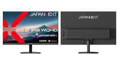 JAPANNEXTが23.8インチ IPSパネル搭載 WQHD(2560×1440)解像度の液晶モニターを23,980円で4月16日(木)に発売