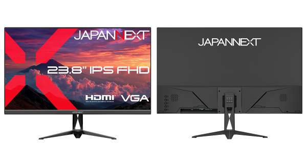 JAPANNEXTが23.8インチのIPSパネルを搭載したフルHD液晶モニターを15,980円で4月30日(木)に発売