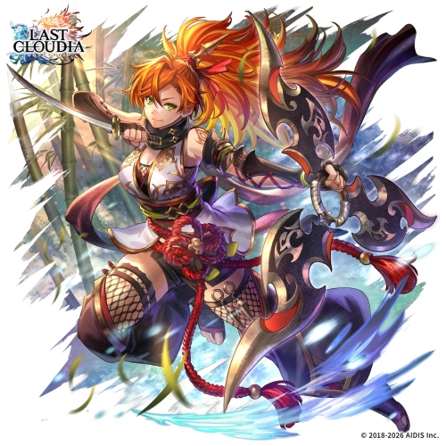 『ラストクラウディア』に人気投票1位記念の新ユニット「影迅の忍姫リルベット(CV: Lynn)」が登場！