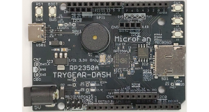 マイクロファン、教育用マイコン基板「TRYGEAR-DASH RP2350A」発売!基本入出力を標準実装しC/C++, Pythonのプログラミング学習を効率化