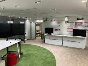 <「CROSS LAB Kanazawa」の室内>