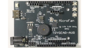 マイクロファン、既存の指導書が使えるArduino UNO R3準拠の教育用マイコン基板「TRYGEAR-AVR」発売!3.3V8MHz稼働で最新デバイスに対応