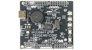 マイクロファン、教育用マイコン基板の組込みモデル「TRYGEAR-CORE RP2350A」発売！TRYGEARを使用した演習成果をロボットなどに組み込み展開