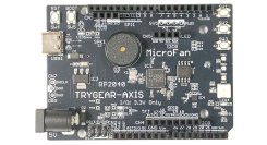 マイクロファン、教育用マイコン基板「TRYGEAR-AXIS RP2040」を発売!センサー・カラーLEDを標準搭載し、マイコン基板のみで多彩な演習に対応