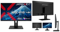 【価格.com限定 27,980円！】JAPANNEXTが28インチ IPSパネル搭載 USB-C(最大65W)給電対応4K液晶モニターを7月23日(木)に発売