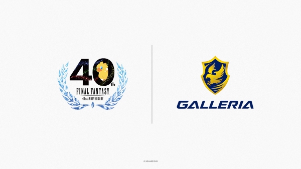 【GALLERIA】ファイナルファンタジー40周年記念コラボモデル発売決定　シリーズタイトル全16種のデザイン展開　TGS2026　ガレリアブースで一部展示中