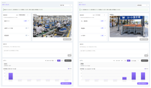 「AIエージェント型UI」の画面イメージ図